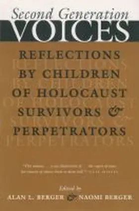 Berger | Second Generation Voices | Buch | 978-0-8156-0681-9 | sack.de