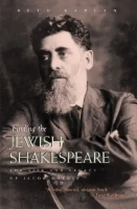 Kaplan |  Finding the Jewish Shakespeare | Buch |  Sack Fachmedien