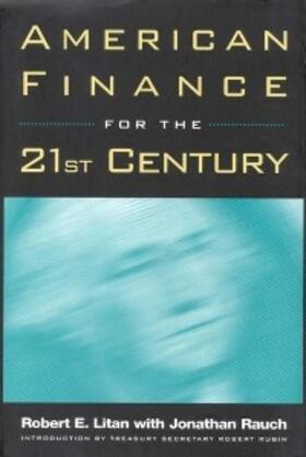 Litan |  American Finance for the 21st Century | eBook | Sack Fachmedien