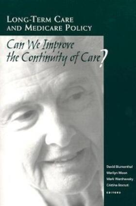 Blumenthal / Moon / Warshawsky |  Long-Term Care and Medicare Policy | eBook | Sack Fachmedien