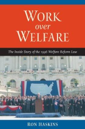 Haskins |  Work over Welfare | eBook | Sack Fachmedien