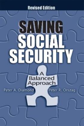 Diamond / Orszag |  Saving Social Security | eBook | Sack Fachmedien