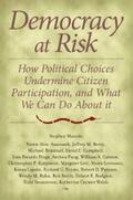 Macedo |  Democracy at Risk | eBook | Sack Fachmedien