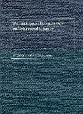 Schiffer |  Technological Perspectives on Behavioral Change | Buch |  Sack Fachmedien