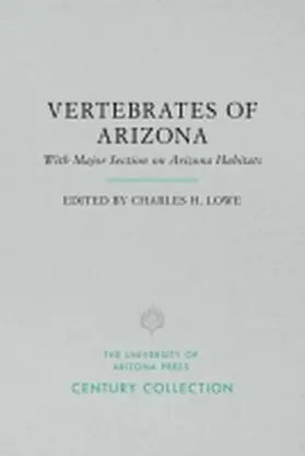 Lowe |  The Vertebrates of Arizona | Buch |  Sack Fachmedien