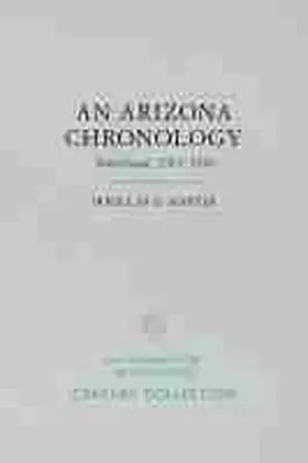 Martin |  An Arizona Chronology | Buch |  Sack Fachmedien