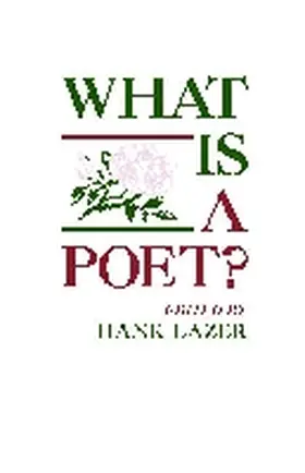 Lazer |  What Is a Poet? | Buch |  Sack Fachmedien