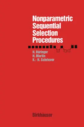 BÜRINGER / MARTIN / SCHRIEVER |  Nonparametric Sequential Selection Procedures | Buch |  Sack Fachmedien