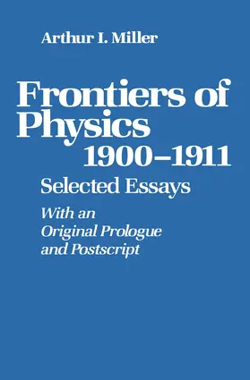 MILLER |  Frontiers of Physics: 1900-1911 | Buch |  Sack Fachmedien