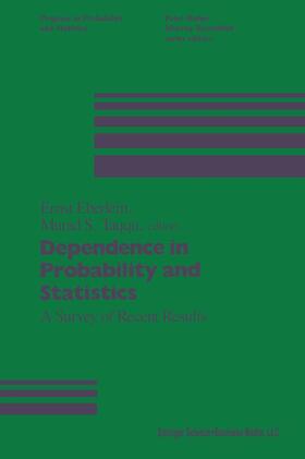 Taqqu / Eberlein |  Dependence in Probability and Statistics | Buch |  Sack Fachmedien