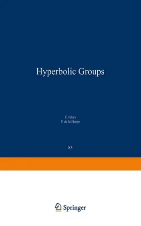Ghys / da la Harpe |  Sur les Groupes Hyperboliques d'après Mikhael Gromov | Buch |  Sack Fachmedien