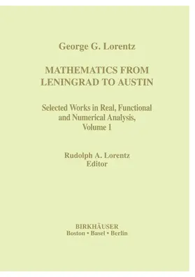 Lorentz |  Mathematics from Leningrad to Austin | Buch |  Sack Fachmedien