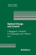 Borggaard / Burkhardt / Gunzburger |  Optimal Design and Control | Buch |  Sack Fachmedien
