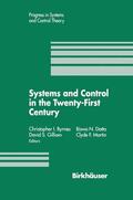 Byrnes / Martin / Datta |  Systems and Control in the Twenty-First Century | Buch |  Sack Fachmedien