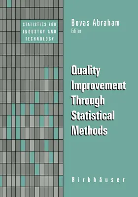Abraham |  Quality Improvement Through Statistical Methods | Buch |  Sack Fachmedien