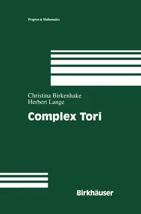 Birkenhake / Lange |  Complex Tori | Buch |  Sack Fachmedien