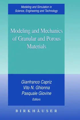 Capriz / Ghionna / Giovine |  Modeling and Mechanics of Granular and Porous Materials | Buch |  Sack Fachmedien