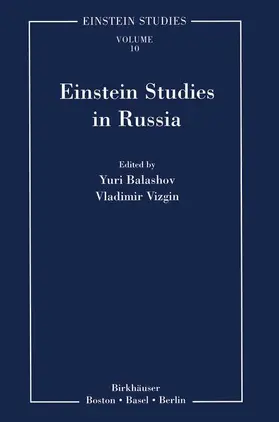Balashov / Vizgin |  Einstein Studies in Russia | Buch |  Sack Fachmedien
