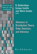 Balakrishnan / Sarabia Alegria / Castillo |  Advances in Distribution Theory, Order Statistics, and Inference | Buch |  Sack Fachmedien