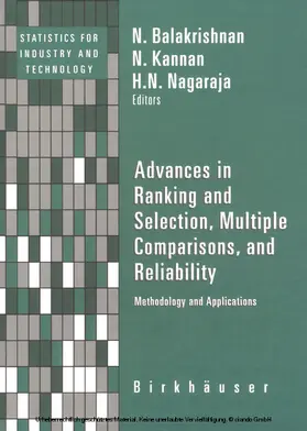 Balakrishnan / Kannan / Nagaraja | Advances in Ranking and Selection, Multiple Comparisons, and Reliability | E-Book | sack.de