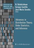 Balakrishnan / Castillo / Sarabia Alegria |  Advances in Distribution Theory, Order Statistics, and Inference | eBook | Sack Fachmedien