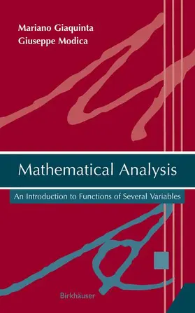Giaquinta / Modica |  Mathematical Analysis | Buch |  Sack Fachmedien