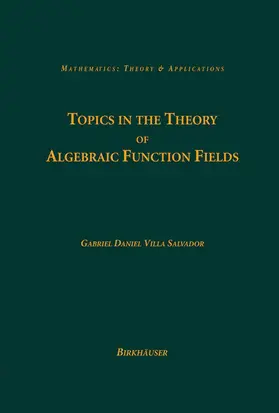 Villa Salvador |  Topics in the Theory of Algebraic Function Fields | eBook | Sack Fachmedien