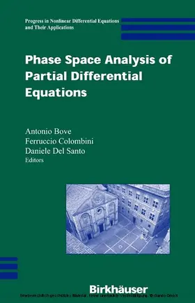 Bove / Colombini / Del Santo |  Phase Space Analysis of Partial Differential Equations | eBook | Sack Fachmedien