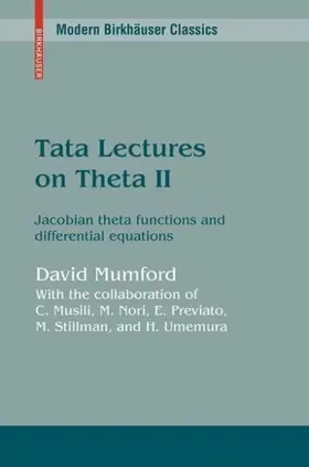 Mumford | Tata Lectures on Theta II | E-Book | sack.de