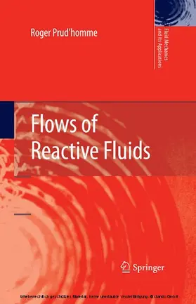 Prud'homme | Flows of Reactive Fluids | E-Book | www.sack.de