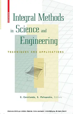 Potapenko | Integral Methods in Science and Engineering | E-Book | sack.de