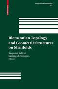 Simanca / Galicki |  Riemannian Topology and Geometric Structures on Manifolds | Buch |  Sack Fachmedien