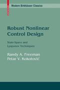 Kokotovic / Freeman |  Robust Nonlinear Control Design | Buch |  Sack Fachmedien