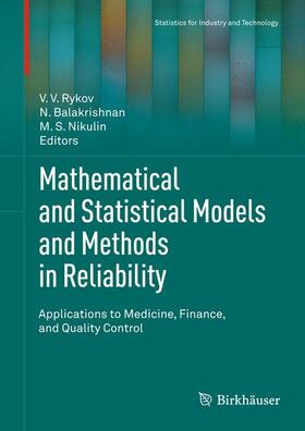 Rykov / Balakrishnan / Nikulin |  Mathematical and Statistical Models and Methods in Reliability | Buch |  Sack Fachmedien