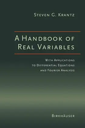 Krantz | A Handbook of Real Variables | E-Book | www.sack.de