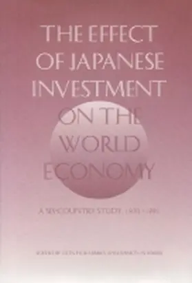 Hollerman / Myers |  The Effect of Japanese Investment on the World Economy | Buch |  Sack Fachmedien