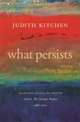 What Persists | Buch | 978-0-8203-4931-2 | www.sack.de