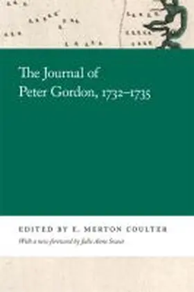 Coulter |  The Journal of Peter Gordon, 1732-1735 | Buch |  Sack Fachmedien