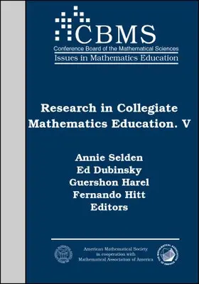 Selden |  Research in Collegiate Mathematics Education V | Buch |  Sack Fachmedien
