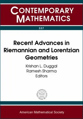  Recent Advances in Riemannian and Lorentzian Geometries | Buch |  Sack Fachmedien