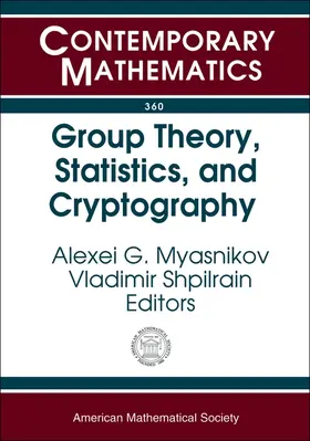  Group Theory, Statistics, and Cryptography | Buch |  Sack Fachmedien