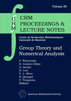  Group Theory and Numerical Analysis | Buch |  Sack Fachmedien