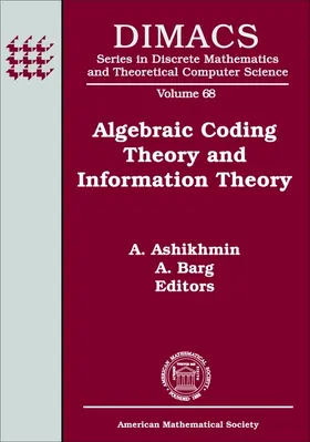 Barg |  Algebraic Coding Theory and Information Theory | Buch |  Sack Fachmedien