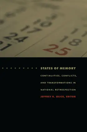 Olick / Adams / Steinmetz |  States of Memory | eBook | Sack Fachmedien