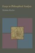 Rescher |  Essays in Philosophical Analysis | Buch |  Sack Fachmedien