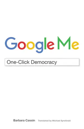 Cassin |  Google Me | eBook | Sack Fachmedien