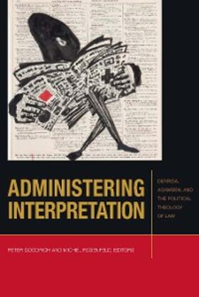 Goodrich / Rosenfeld | Administering Interpretation | E-Book | sack.de