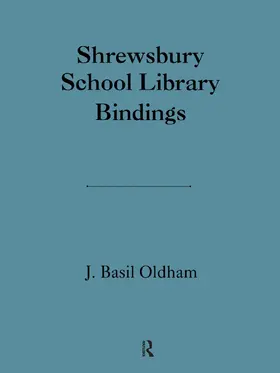 Oldham |  Shrewsbury School Library | Buch |  Sack Fachmedien