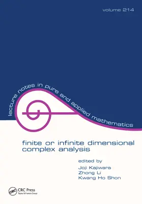 Kajiwara |  Finite or Infinite Dimensional Complex Analysis | Buch |  Sack Fachmedien