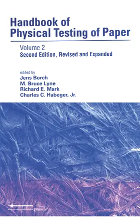 Borch / Lyne / Mark | Handbook of Physical Testing of Paper | Buch | 978-0-8247-0499-5 | www.sack.de